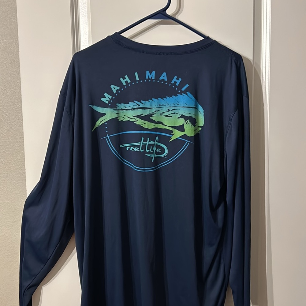 Reel Life UV protection long sleeve cooling shirt XL